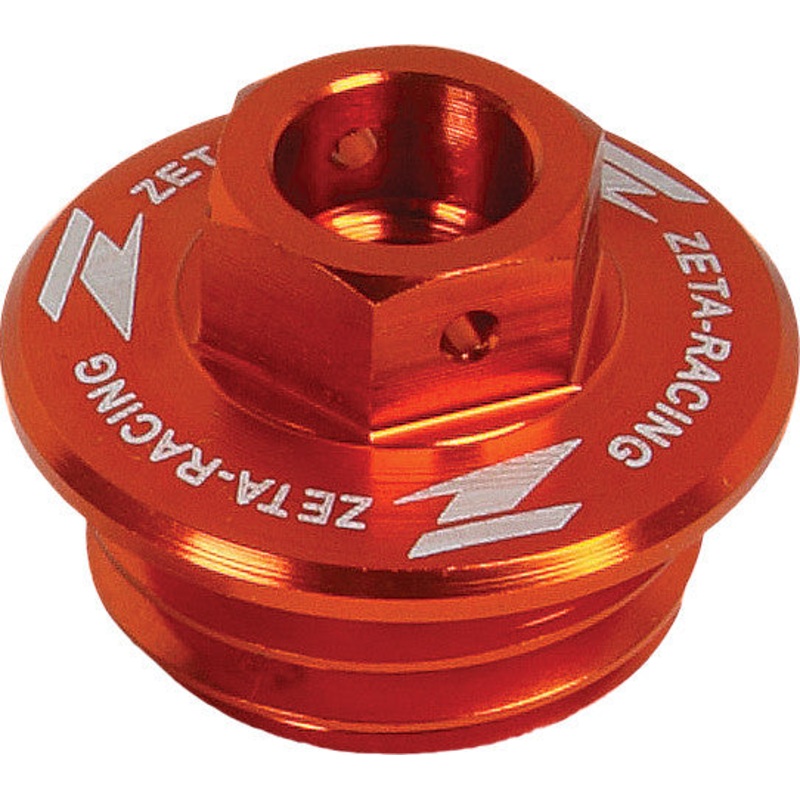 ZETA OIL FILLER PLUG ORANGE ZE89-2416