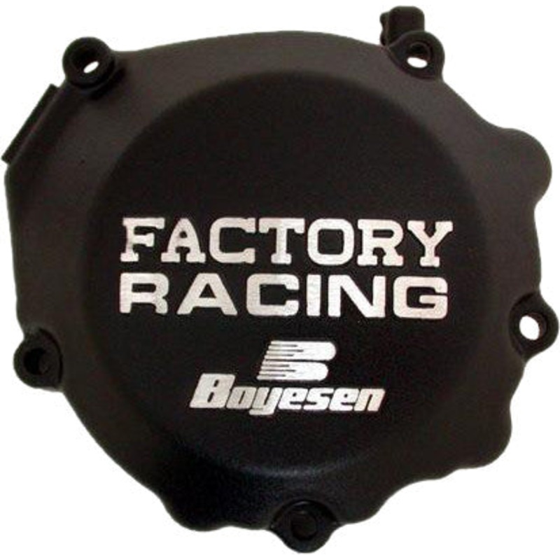 BOYESEN FACTORY RACING IGNITION COVER BLACK SC-32B