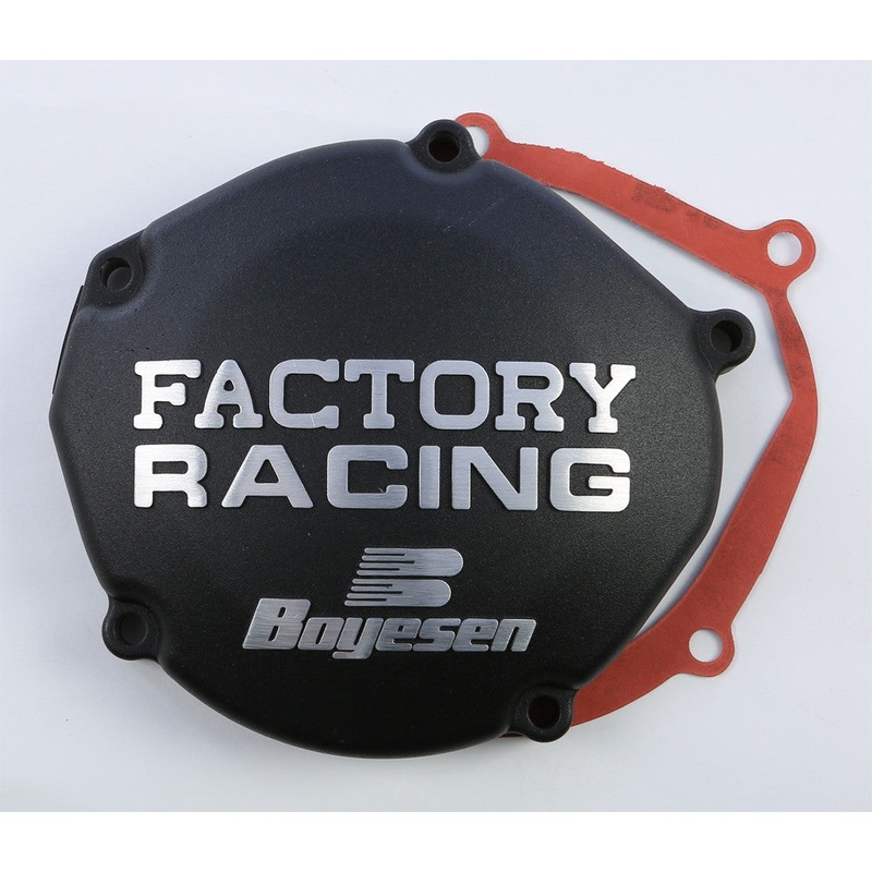 BOYESEN FACTORY RACING IGNITION COVER BLACK SC-33B