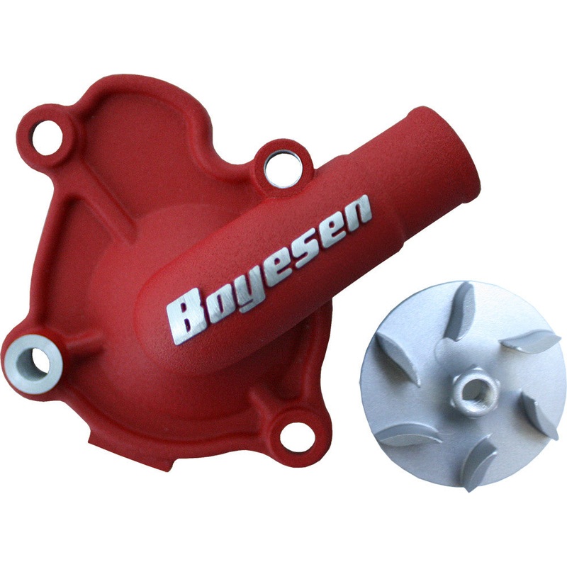 BOYESEN WATERPUMP COVER & IMPELLER KIT RED WPK-06AR