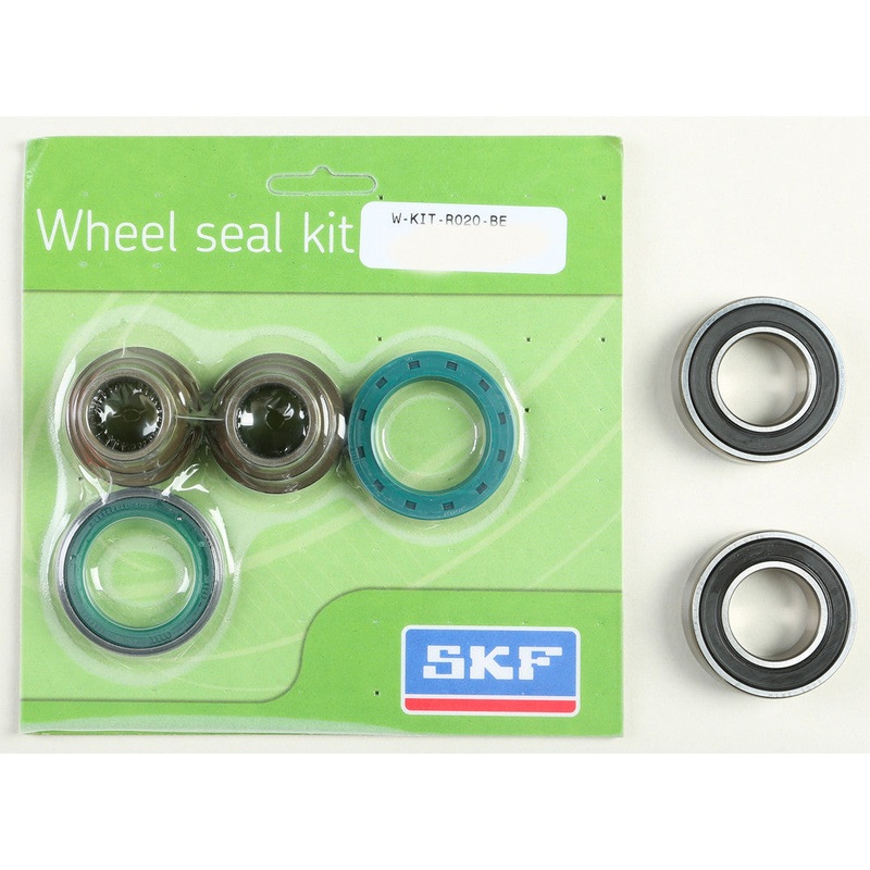 SKF WHEEL SEAL KIT W/BEARINGS REAR WSB-KIT-R020-BE