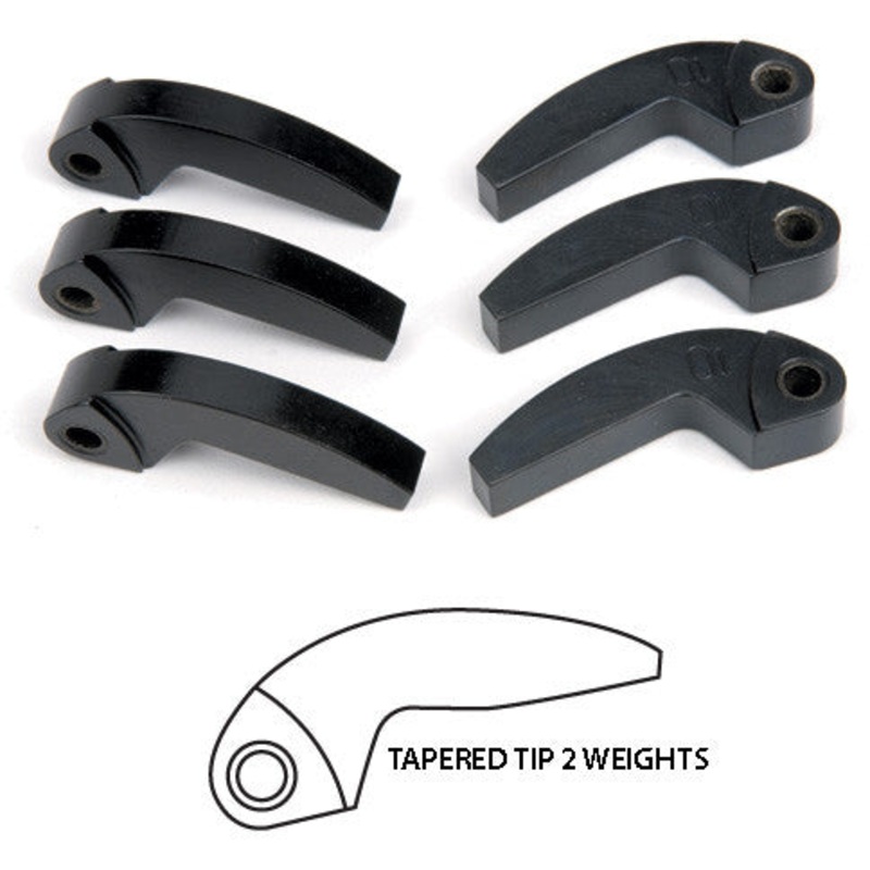 SPEEDWERX HYPERSHIFT TAPERED TIP 2 MACHINED WEIGHTS 3/PK 65.5G Q-2