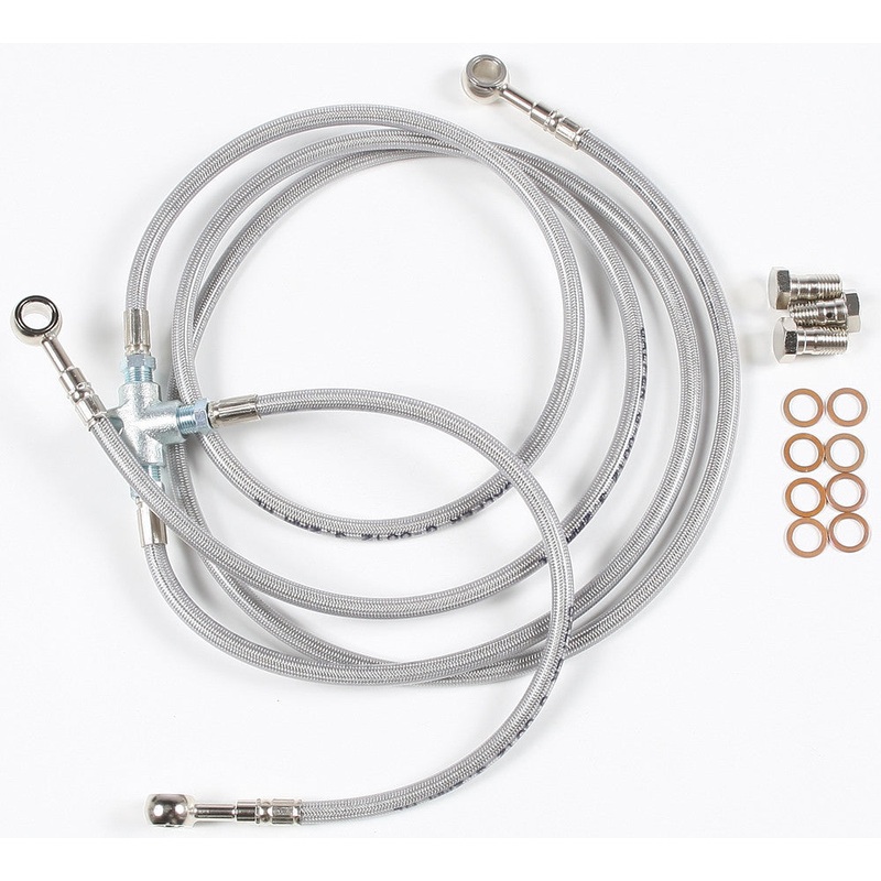 GALFER BRAKE LINE FRONT 1 INTO 2 YFZ350 FK003D145-3