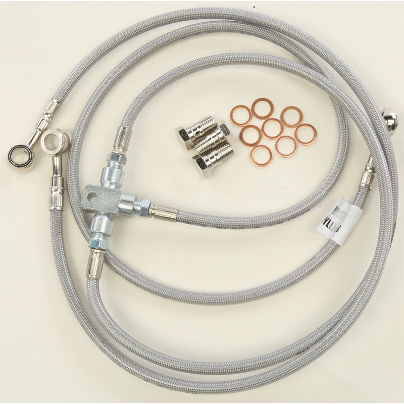 GALFER BRAKE LINE FRONT YFZ450 '03 FK003D398-3