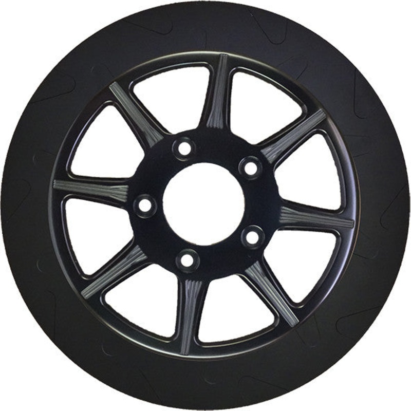 LYNDALL BRAKES HIGH CARBON STEEL PHOENIX REAR ROTOR BLACK 11.5" 728-0325