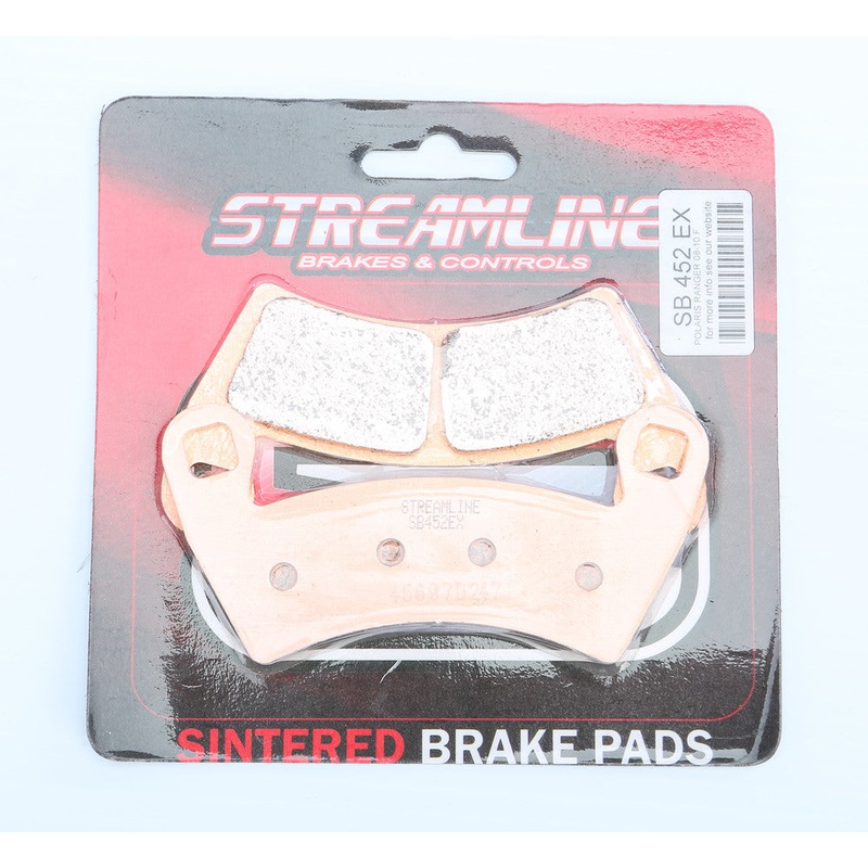 STREAMLINE BRAKE PAD EXTREME DUTY SB452EX