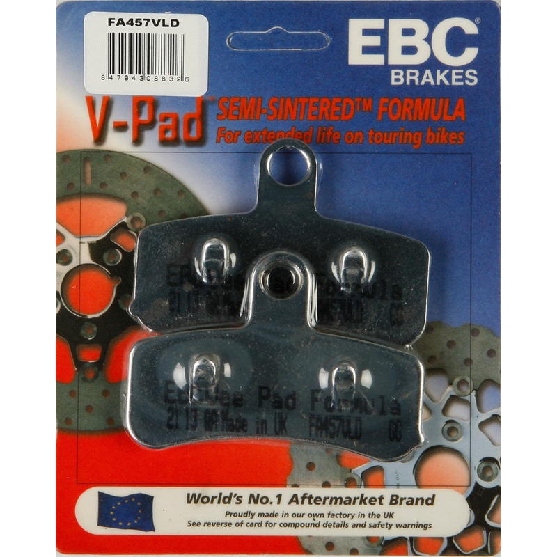EBC BRAKE PADS V-SERIES CHROME FA457VLD