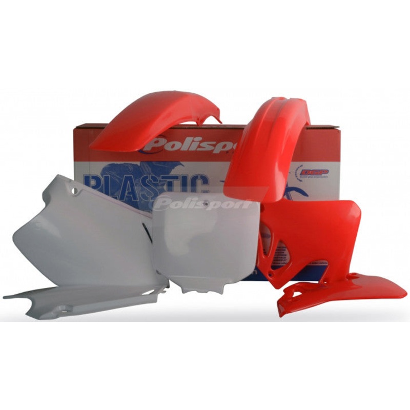 POLISPORT PLASTIC BODY KIT RED 90079