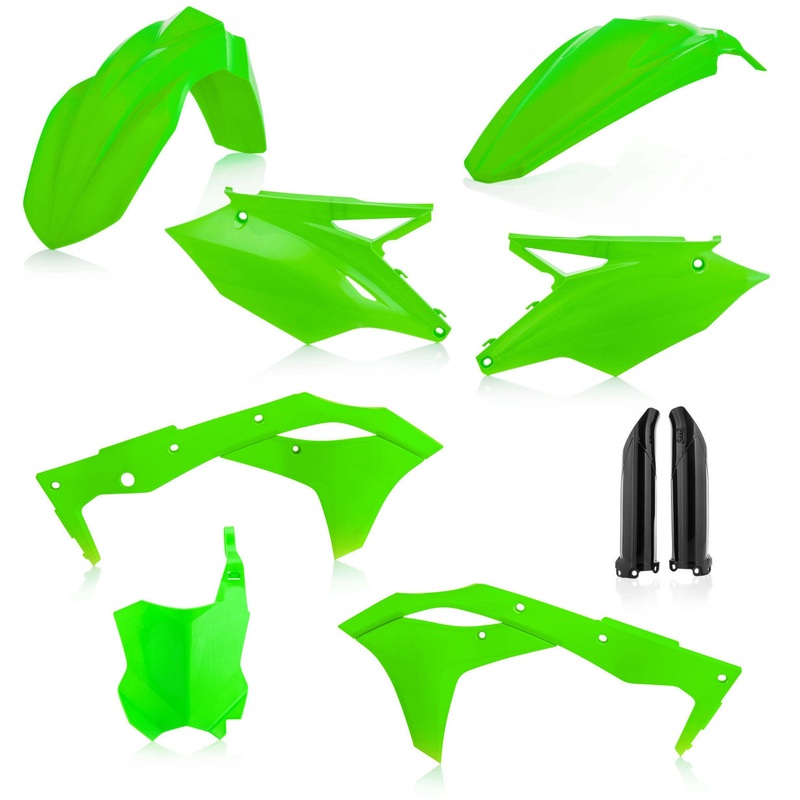 ACERBIS FULL PLASTIC KIT FLUORESCENT GREEN 2685820235
