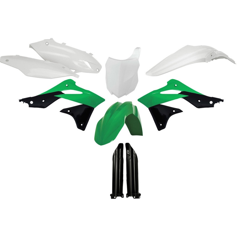 ACERBIS FULL PLASTIC KIT GREEN 2314184584