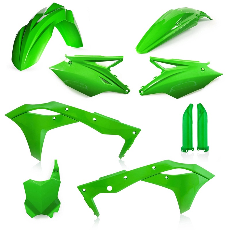 ACERBIS FULL PLASTIC KIT GREEN 2685820006