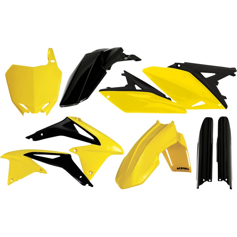 ACERBIS FULL PLASTIC KIT YELLOW 2198034584