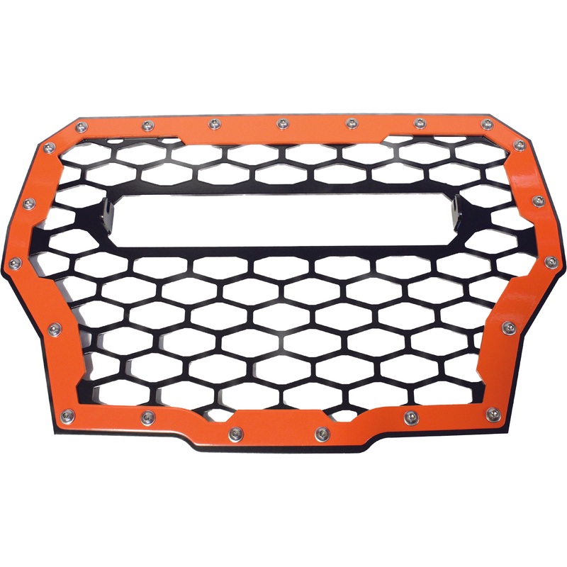 MODQUAD MQ GRILL ORANGE POL TURBO FOR 10" LIGHT RZR-FGL-T-OR