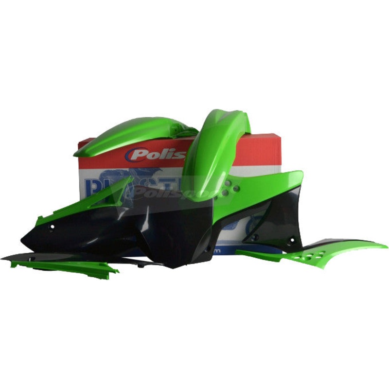 POLISPORT PLASTIC BODY KIT GREEN 90249