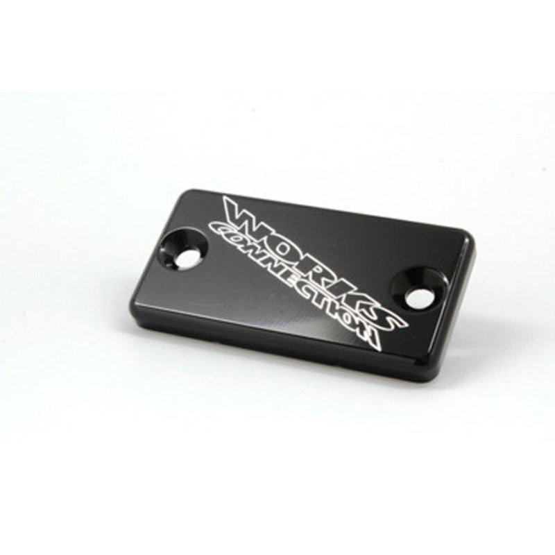 WORKS BILLET FRONT BRAKE COVER BLK YAM 21-135