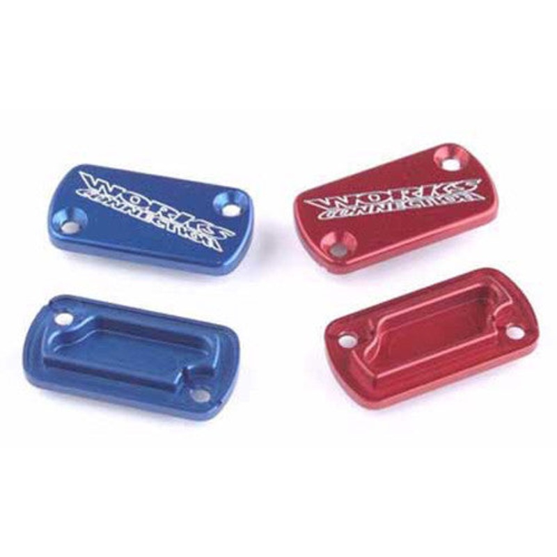 WORKS BILLET FRONT BRAKE COVER RED CR CRF XR 21-005