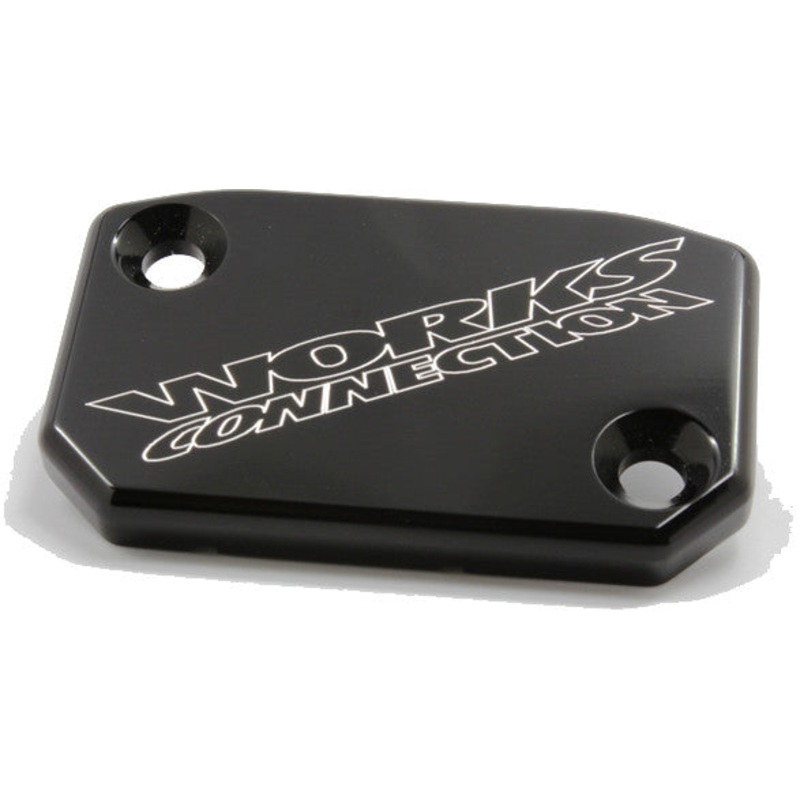 WORKS FRONT BRAKE COVER (BLACK) 21-045