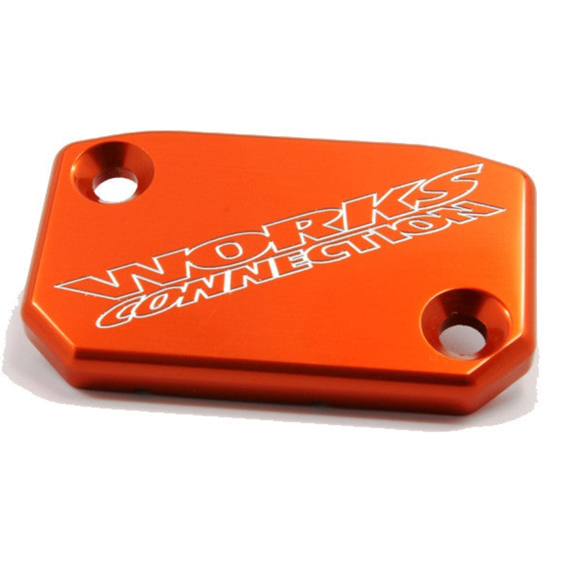 WORKS FRONT BRAKE COVER (ORANGE) 21-040