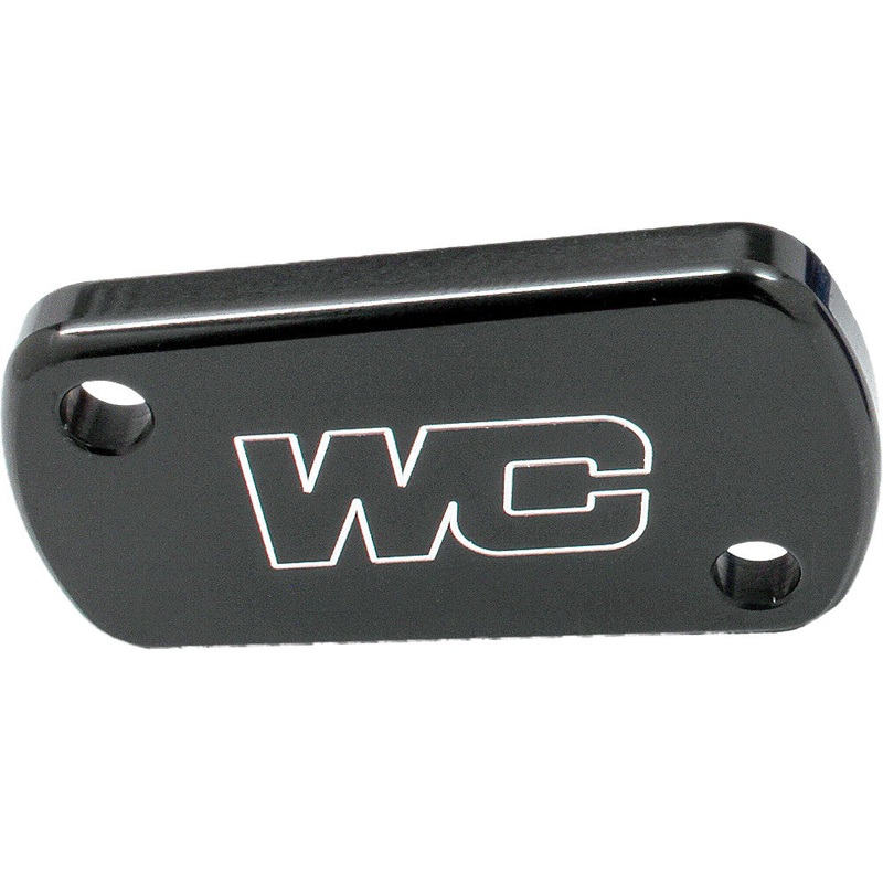 WORKS REAR BRAKE COVER (BLACK) 21-715