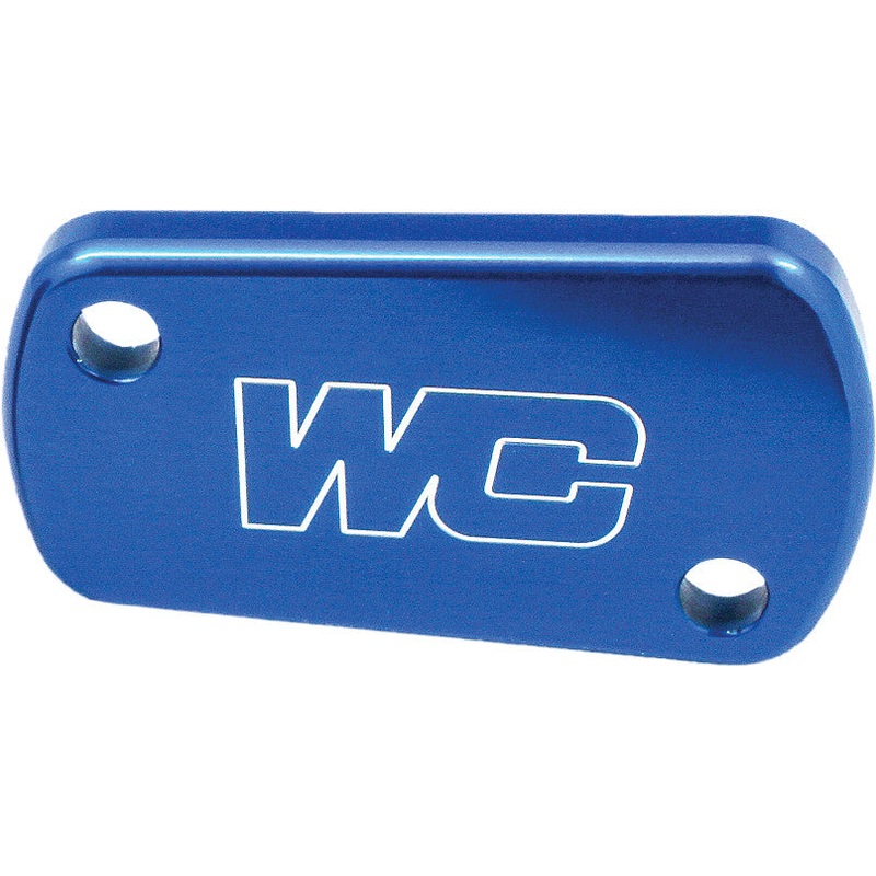 WORKS REAR BRAKE COVER (BLUE) 21-500