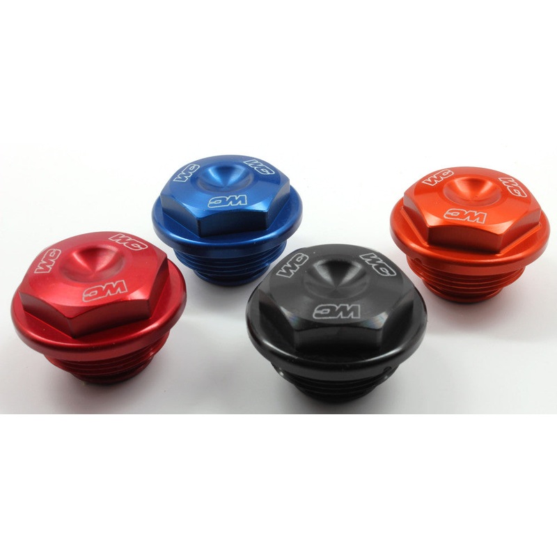 WORKS REAR BRAKE COVER ORANGE 21-740