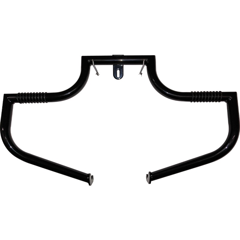 LINDBY ENGINE GUARD LINBAR M8 SOFTAIL BLK BL116-1