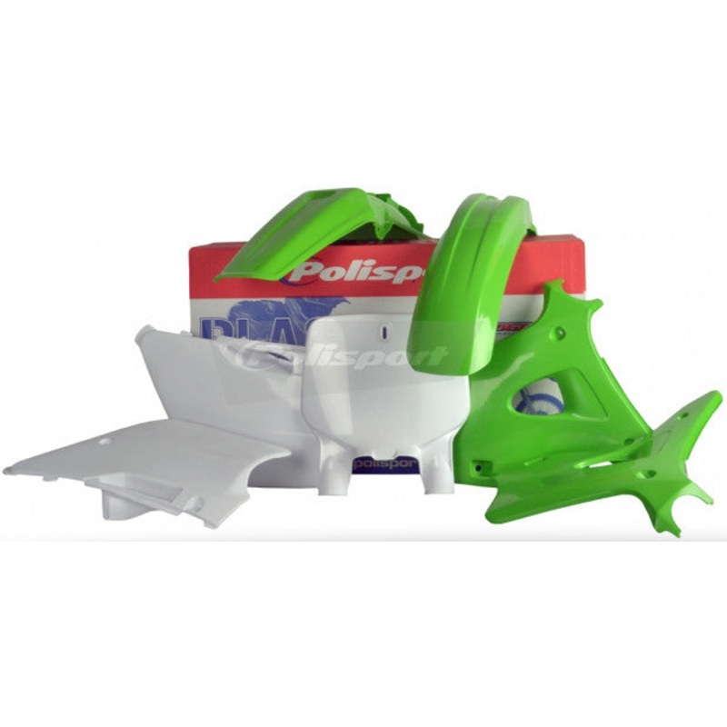 POLISPORT PLASTIC BODY KIT GREEN 90088