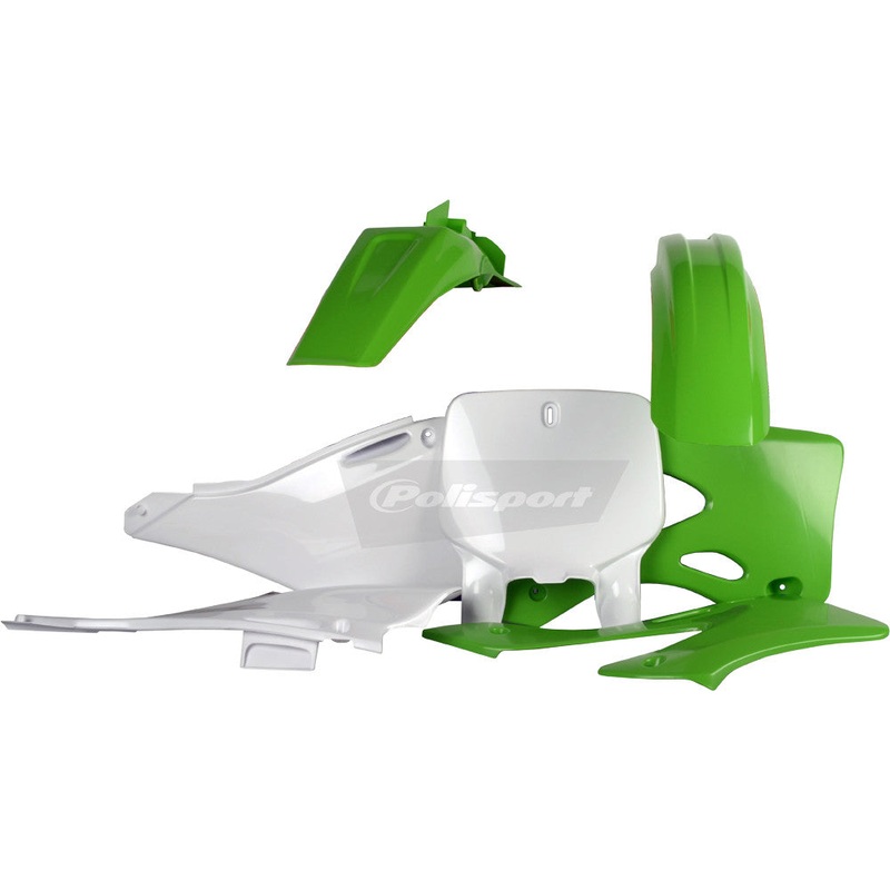 POLISPORT PLASTIC BODY KIT GREEN 90089