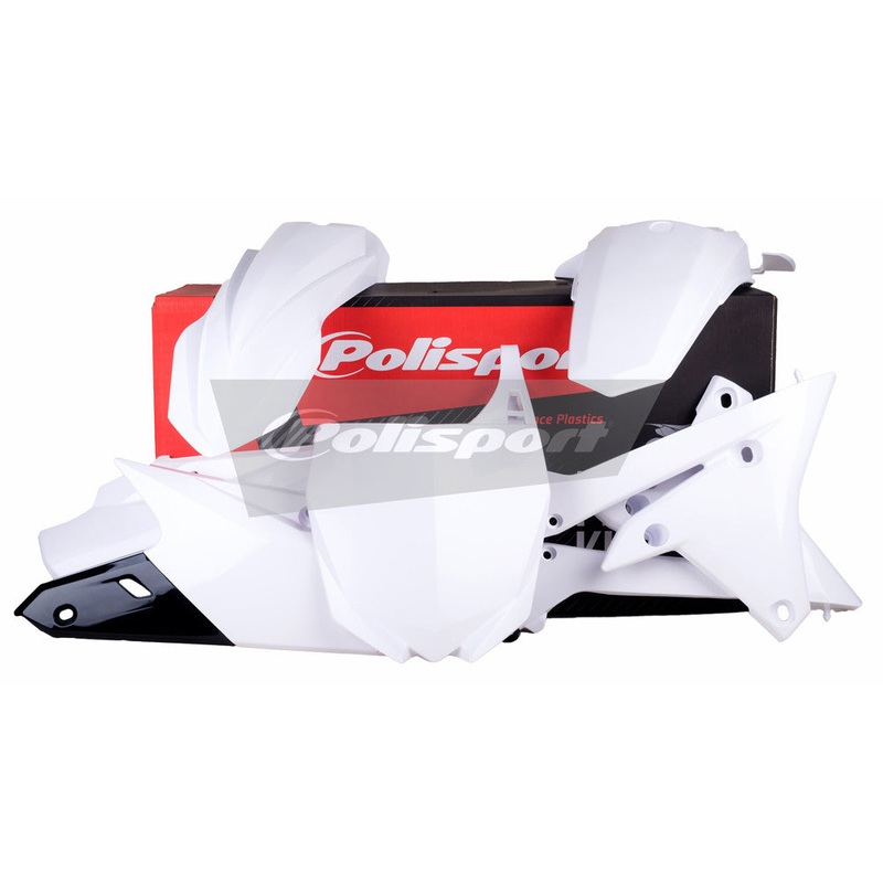 POLISPORT PLASTIC BODY KIT WHITE 90582