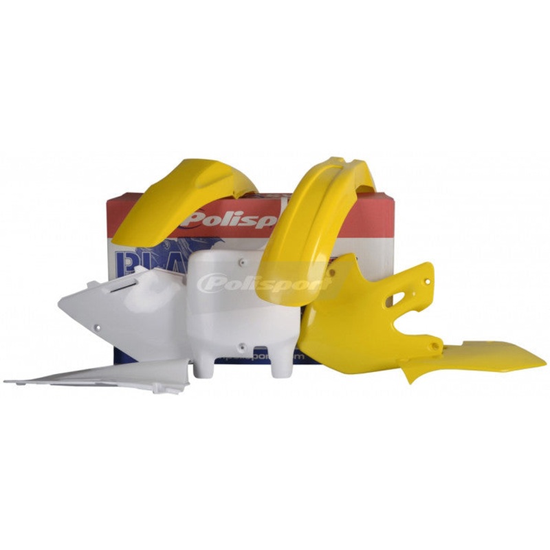 POLISPORT PLASTIC BODY KIT YELLOW 90094