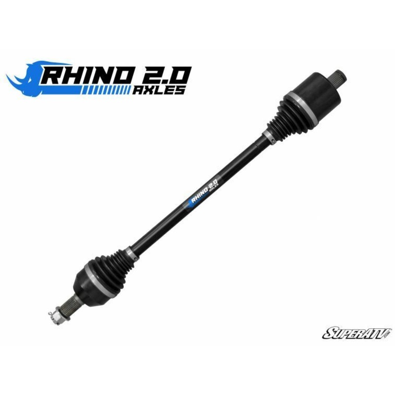 SuperATV Heavy Duty Rhino 2.0 Stock Length FRONT Axle for Honda Talon 1000X