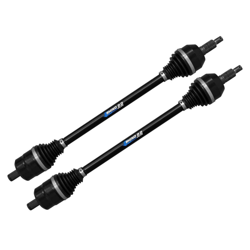 SuperATV Rhino 2.0 Stock Axle for Polaris RZR XP Turbo / 4 Turbo - FRONT PAIR