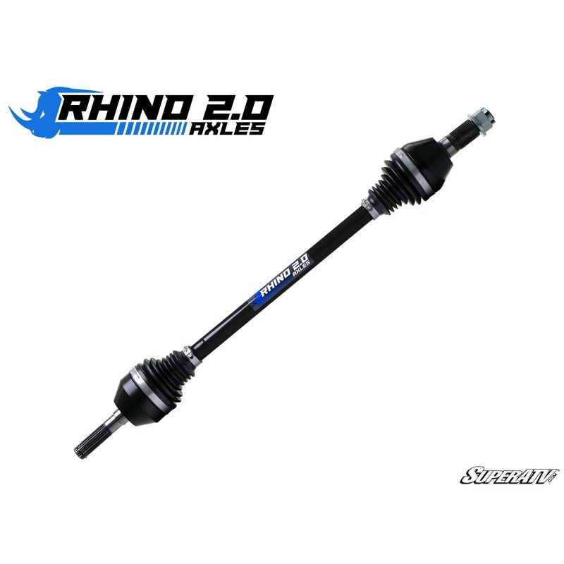 SuperATV Rhino 2.0 Stock Length Axle for Honda Pioneer 500 / 520 - FRONT RIGHT