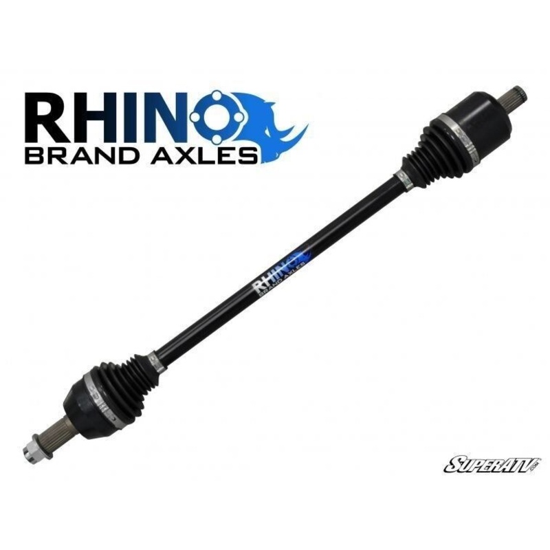 SuperATV Rhino Brand Heavy Duty REAR Axle for Polaris RZR S 900/ 4 900 (2015-20)