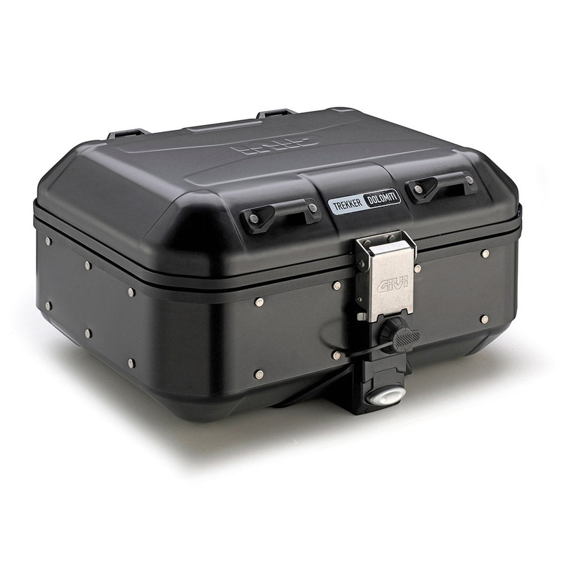 Givi MonoKey Trekker Dolomiti Panniers 30 Litre Motorcycle Top Cases - Black Line