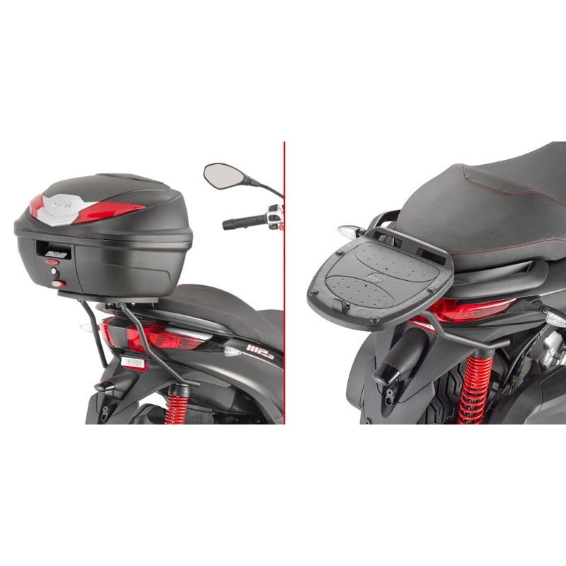 Givi Top Rack PIAG MP3 2011> *Monolock