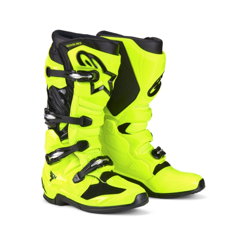 Alpinestars Tech 7 (MY25) Boots - Fluro Yellow Black