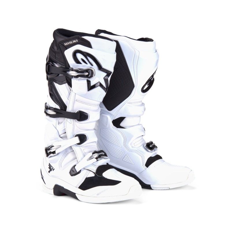 Alpinestars Tech 7 (MY25) Boots - White-Black