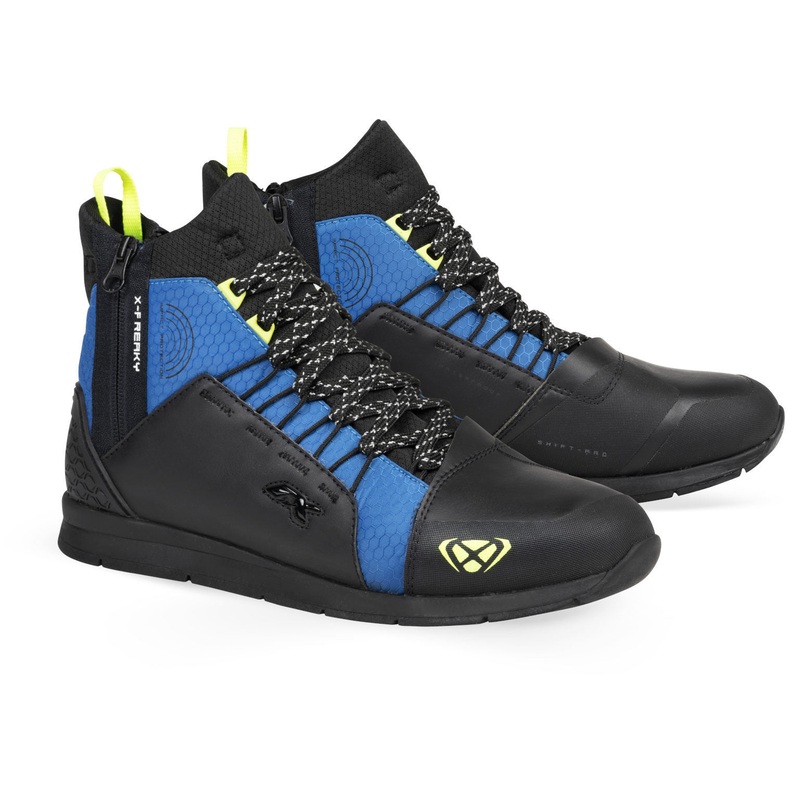 Ixon Freaky Waterproof Boots - Black/Blue/Yellow