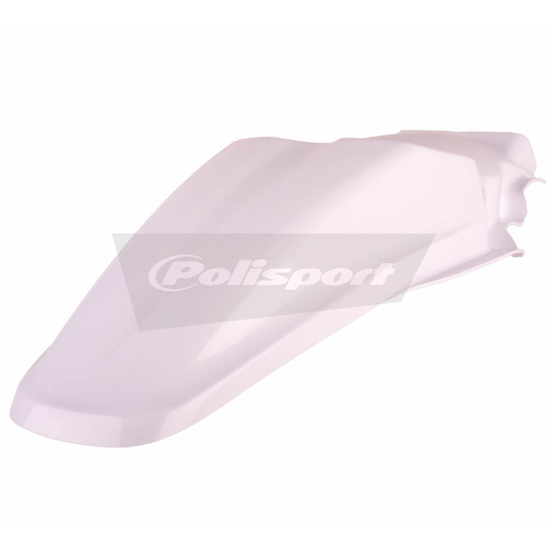 POLISPORT REAR FENDER KAWASAKI KX85/100 01-13 - WHITE