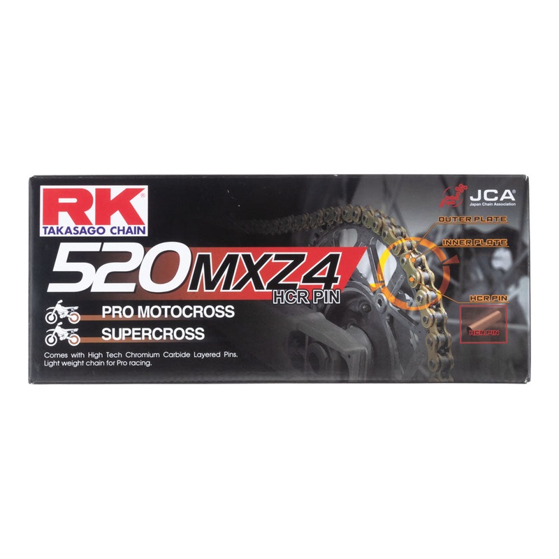 RK CHAIN 520MXZ4 - 120 LINK