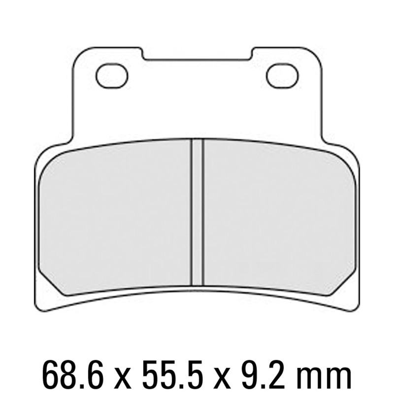 FERODO Brake Disc Pad Set - FDB2216 ST
